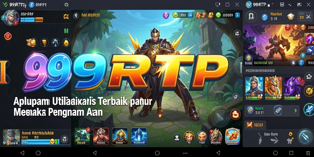 Tampilan screenshot utama 99RTP dengan fitur-fitur utilitas.