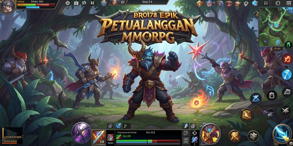 Tampilan gameplay seru di dunia fantastis BRO178.