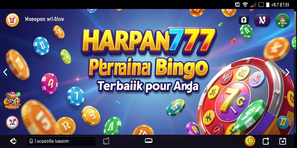 Tampilan gameplay menarik dari HARAPAN777 dengan suasana bingo yang seru.