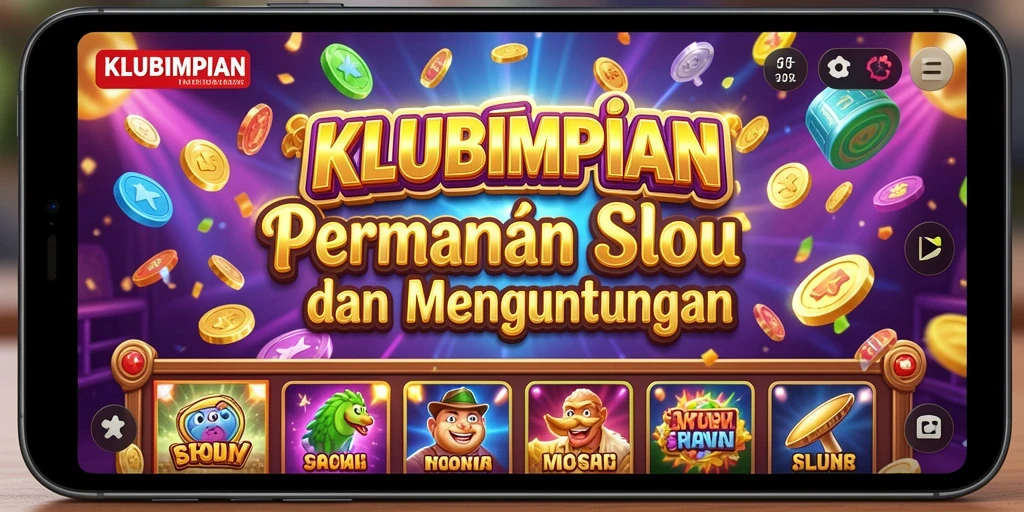 Tampilan gameplay menarik dari KLUBIMPIAN dalam slot.
