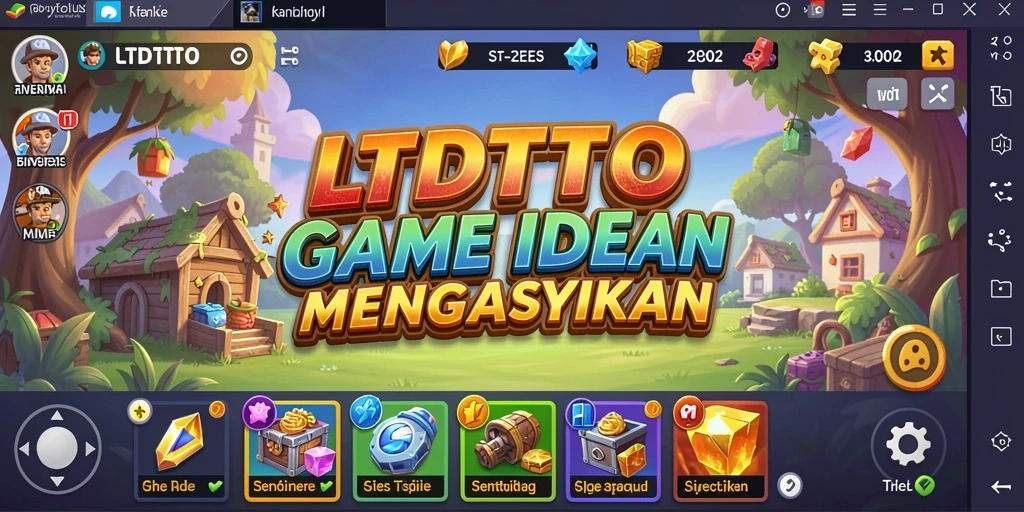 Tampilan gameplay LTDTOTO yang menarik dan penuh warna.