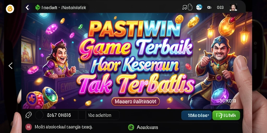 Gameplay menarik dalam slot PASTIWIN yang penuh warna.