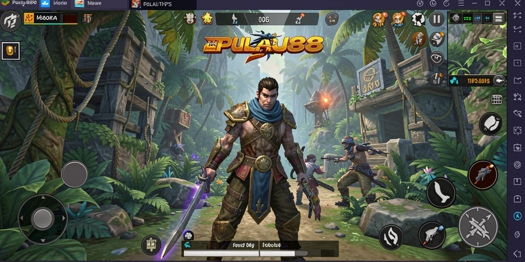 Gameplay seru dan mendebarkan di PULAU88 dengan aksi TPS.