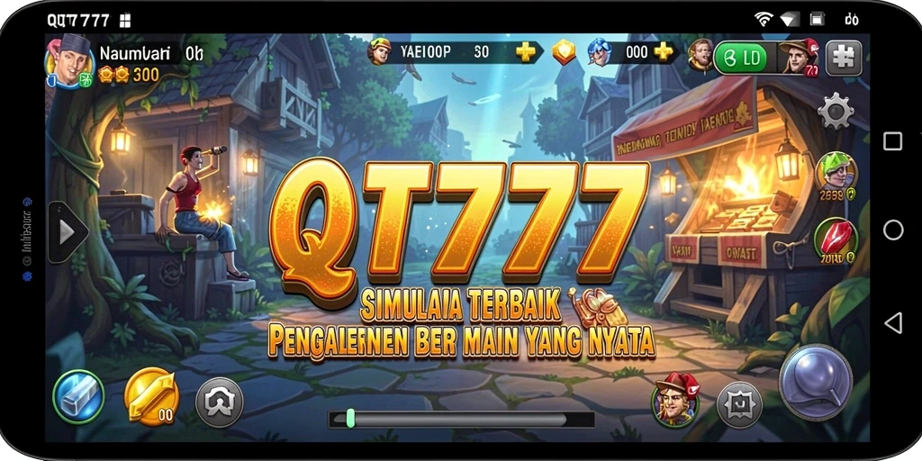 Tampilan gameplay QT777 dengan grafis memikat dan tantangan menarik.