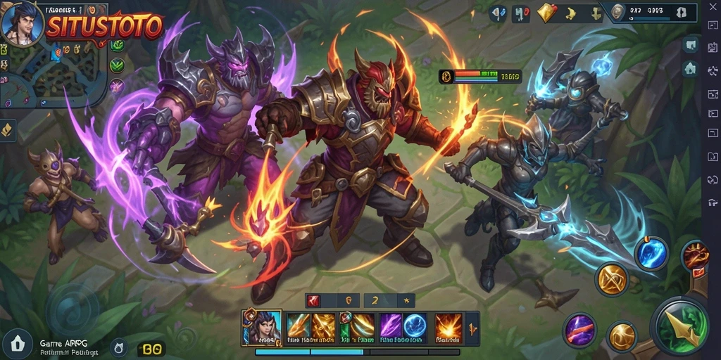 Tangkapan layar gameplay menampilkan aksi seru dalam SITUSTOTO.