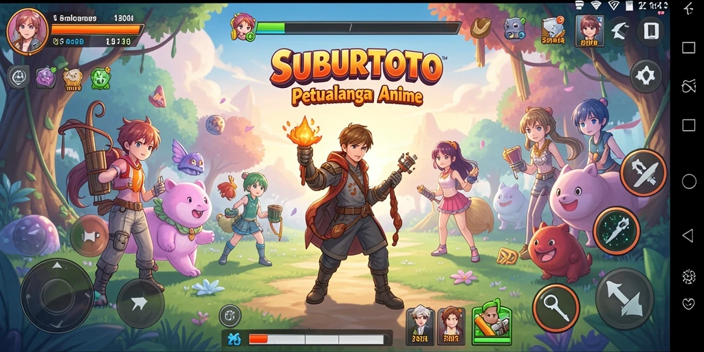 Tampilan permainan SUBURTOTO yang menggugah selera.