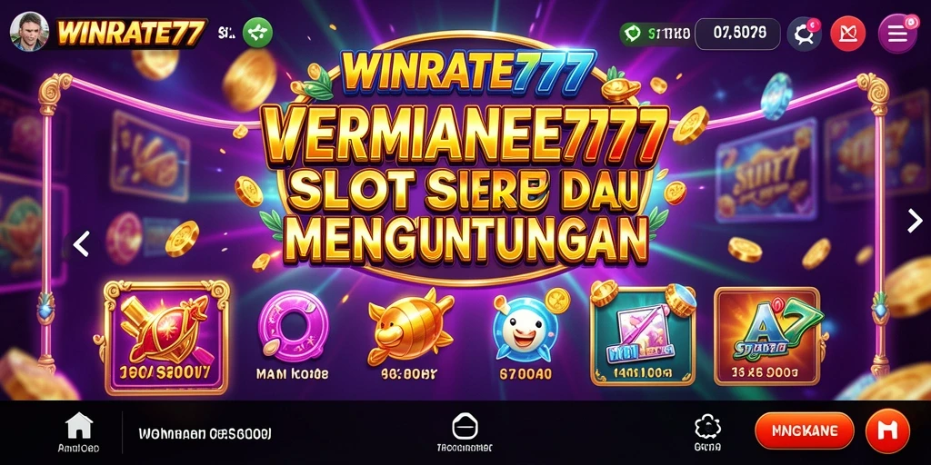 Tampilan gameplay Slot yang menarik dan penuh warna.